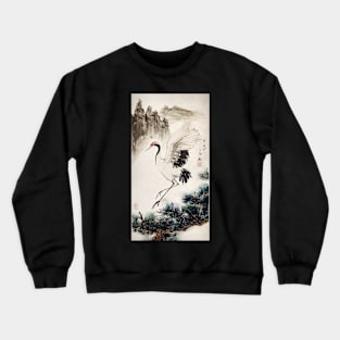 Crane commencing Landing Crewneck Sweatshirt